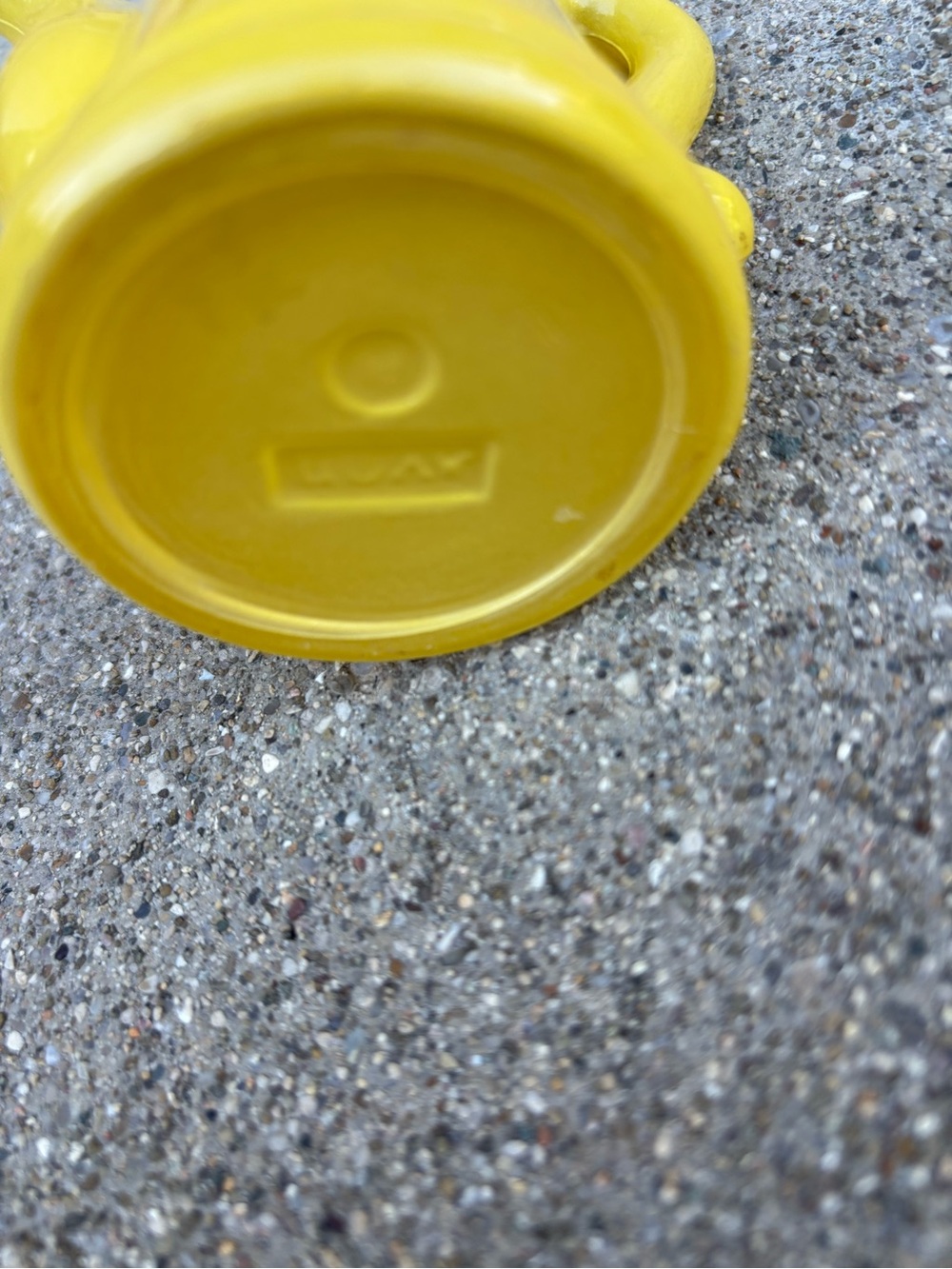 Yellow Avon Container - Picture 3 of 4